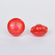 Пуговицы пластик CR P-32 цв.10 красный 18L-11мм, на ножке, 72 шт
