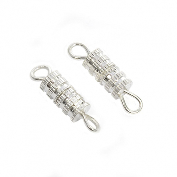 Замок винтовой MAGIC 4 HOBBY для бус арт.MH.11194-2 цв.серебро 15х4мм уп.50шт Замок винтовой MAGIC 4 HOBBY для бус арт.MH.11194-2 цв.серебро 15х4мм уп.50шт