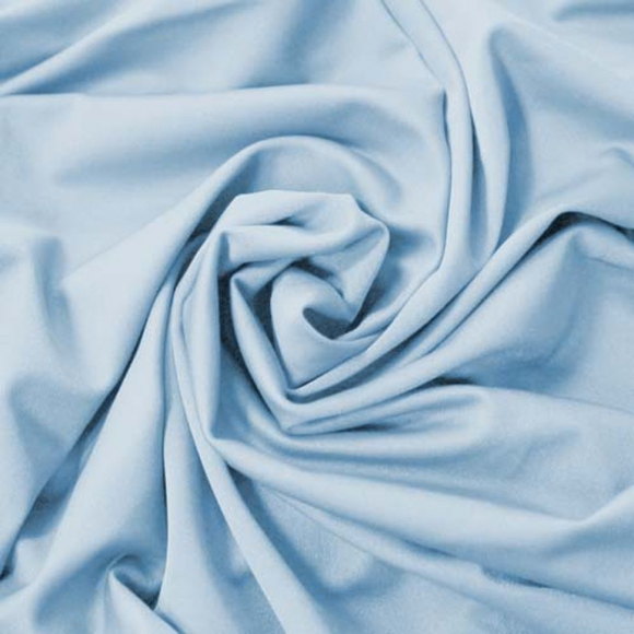 Ткань трикот. Бифлекс матовый арт.TBY-МТ190-185 190г/м? 85% нейлон 15% спандекс шир.150см цв.185 небо уп.6м