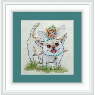 Набор для вышивания NEOCRAFT арт.МН-43 Фея счастья 14х15 см