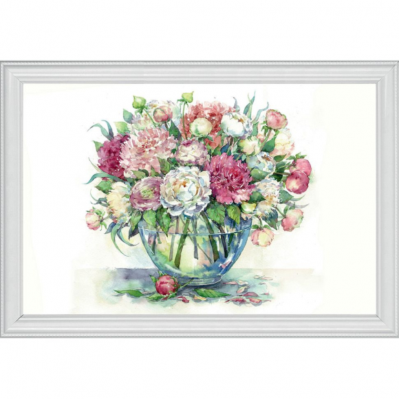 Пазл ФРЕЯ арт.PZL-2000/10 Букет с пионами 67,5х97,5 см