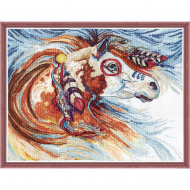 Набор для вышивания DESIGN WORKS арт.3443 Громовый ветер 30,5х30,5 см Набор для вышивания DESIGN WORKS арт.3443 Громовый ветер 30,5х30,5 см