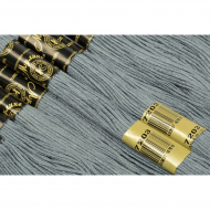 Нитки мулине цв.7203 т.серый 12х10м С-Пб