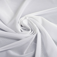 Сетка эластичная утягивающая KRUZHEVO арт.OLG008 190г/м? ш.152см цв.001 белый уп.5м