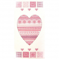 Набор для вышивания МАРЬЯ ИСКУСНИЦА арт.14.003.03 Сердце 18х40 см