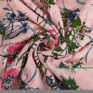 Ткань Штапель TBY Vi-3.2 плот 110г/м2 100% вискоза шир. 145 см цв.3.2 розовый рул.25м Ткань Штапель TBY Vi-3.2 плот 110г/м2 100% вискоза шир. 145 см цв.3.2 розовый рул.25м