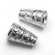 Конус Шапочки арт.МБ.УТ29160 (K0906) 10х7мм серебро уп.20шт