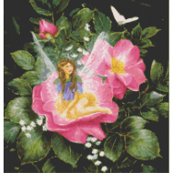 36554_Набор для вышивания "Фея на шиповнике" 36554_Набор для вышивания "Фея на шиповнике"
