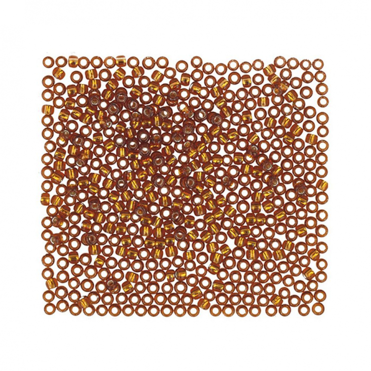 Бисер Япония "TOHO" 10/0  круглый 2  2.4 мм 5 х 5 г №0034 медный