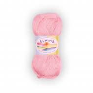 Пряжа ALPINA VIVEN (100% бамбук) 10х50г/405м цв.16 св.розовый