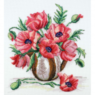 Набор для вышивания "Букет с маками"