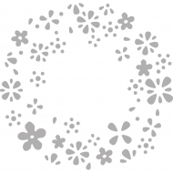 152931_Ножи для вырубки "Венок из цветов"