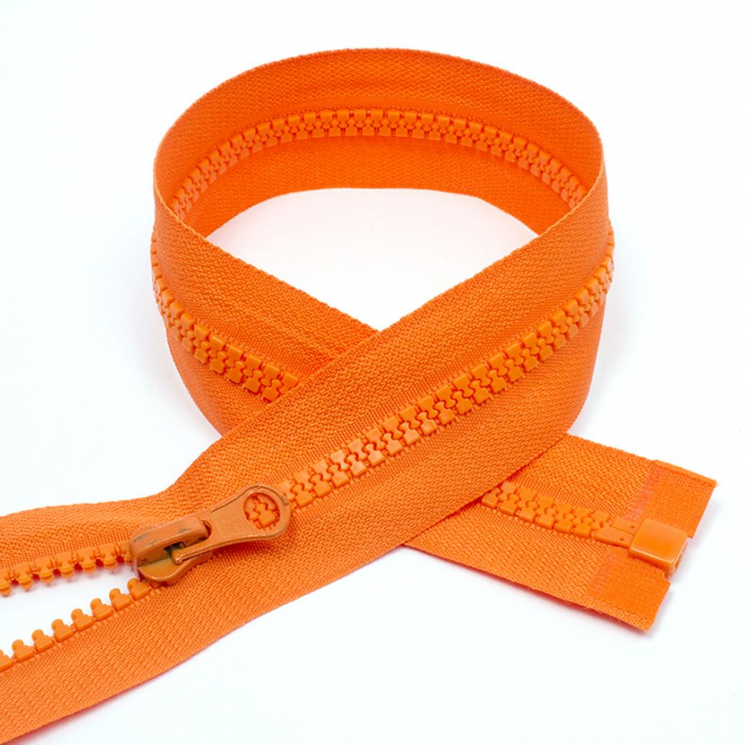 Молния MaxZipper трактор №5 1 замок усил.зв., 65см, цв.F157 оранжевый уп.50шт