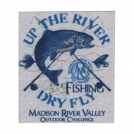 Термоаппликация "Вверх по реке"