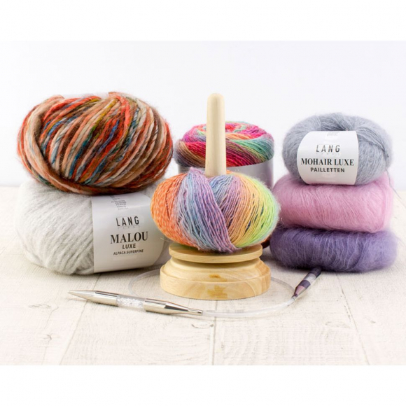 Держатель для мотка пряжи, вращающийся