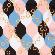 Ткань шелк Армани креп 90 г/м? 97% полиэстер, 3% лайкра шир.148 см арт.T.0655.4 цв.04 голубой рул.25м