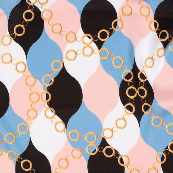 Ткань шелк Армани креп 90 г/м? 97% полиэстер, 3% лайкра шир.148 см арт.T.0655.4 цв.04 голубой рул.25м