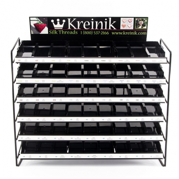 184827_Стенд проволочный на 6 полок с лотками