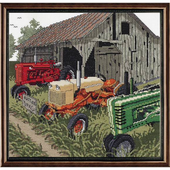 Набор для вышивания JANLYNN арт.080-0480 Сельский день 28 x 26 см