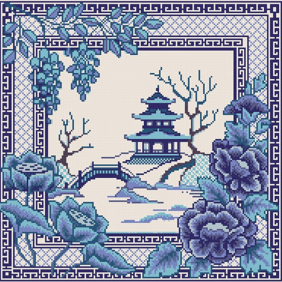 Рисунок на канве КОНЁК арт. 7816 Волшебная страна 40х40 см