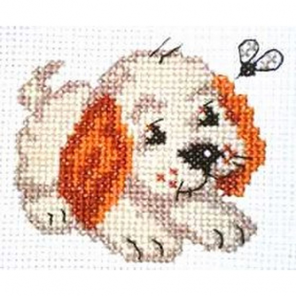 Набор для вышивания АЛИСА арт.0-18 Бимка 7х7 см