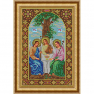 Набор для вышивания бисером GALLA COLLECTION арт.И 049 Икона Святая Троица 21x32 см Набор для вышивания бисером GALLA COLLECTION арт.И 049 Икона Святая Троица 21x32 см