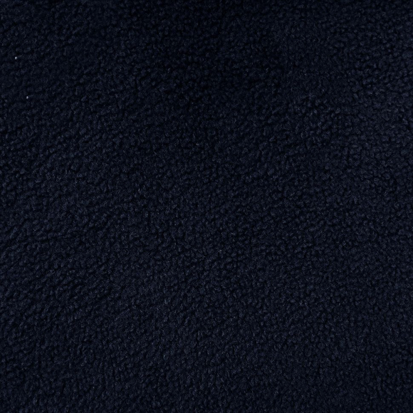 Ткань флис 2-х сторонний TBY-0059-058 190 г/м? 100% ПЭ шир.150см  цв.S058 тем.синий рул.70-110м (1кг - 3,5м)