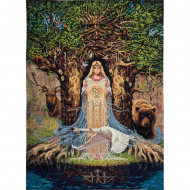 Набор для вышивания PANNA Золотая серия арт. SO-1896 Оберег Веда 31,5х43 см