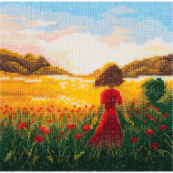 Набор для вышивания PANNA арт. PS-7211 Последний день лета 12х12 см