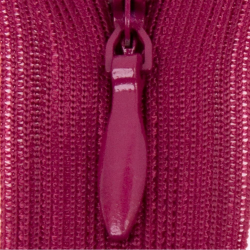 Молния потайная нераз 50см S-525 бордовый SBS уп.100шт