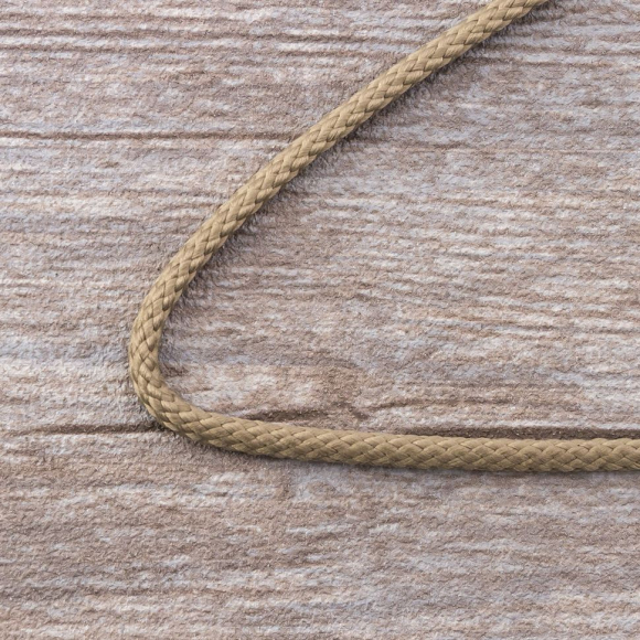 Шнур плетеный SPIRAL ( SAFISA), 4 мм, 25 м, цвет персиковый айвори