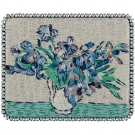 Набор для вышивания PANNA Живая картина арт. MET-JK-2262 Брошь. Ирисы 6х5 см