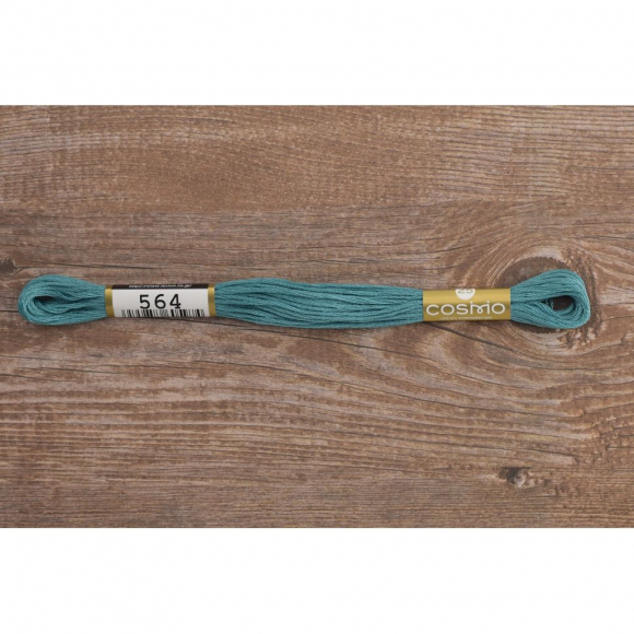 Мулине COSMO однотонный цвет 564