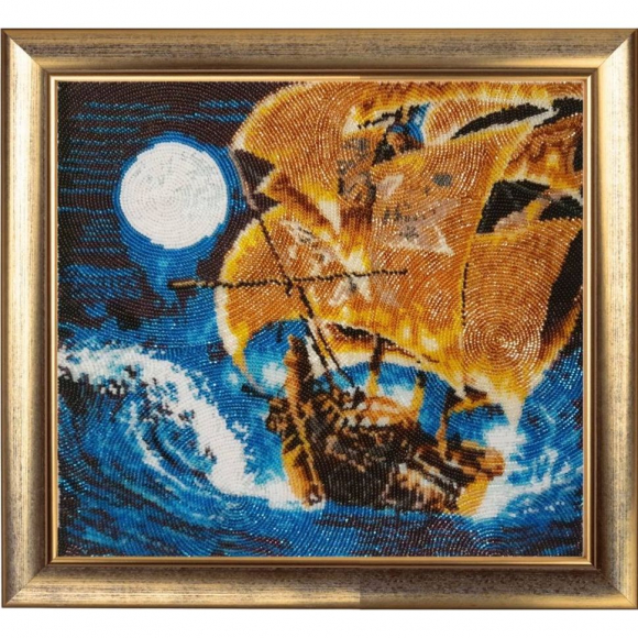 Набор для вышивания BUTTERFLY арт. 758 Золотые паруса 28х20 см Набор для вышивания BUTTERFLY арт. 758 Золотые паруса 28х20 см