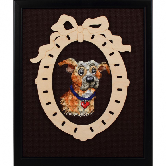 Набор для вышивания РТО арт.MBE9017 Романтик 7,5х8,5 см