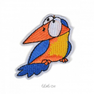 Термоаппликации арт.TBY.2250 Птичка 6см, уп.10 шт.