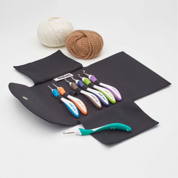 185858_Чехол для крючков для вязания с эргономичной ручкой addiSwing