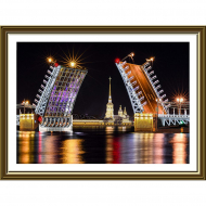 Набор для вышивания бисером НОВА СЛОБОДА арт.ДК1105 Санкт-Петербург 35,5х37,5 см