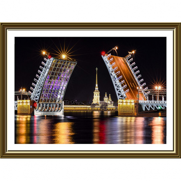 Набор для вышивания бисером НОВА СЛОБОДА арт.ДК1105 Санкт-Петербург 35,5х37,5 см