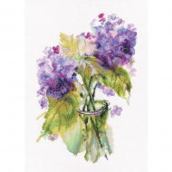 Набор для вышивания РТО арт.M545 Соцветия Гортензии 22х32,5 см