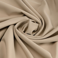 Ткань Барби Прайм 205г/м?  88% пэ 12% спандекс  шир.150см, арт.TBY.B.33 цв.серо-бежевый уп.25м