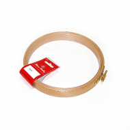 14534_Пяльцы круглые с замком, высота обода 25 мм, диаметр 18,5 см