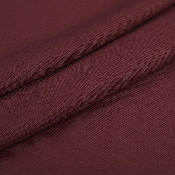 Ткань льняная TBYLi-1004-76 185г/м? 30% лен 25хб 25%виск 20%ПЭ шир 140см цв.76 брусника рул 10м