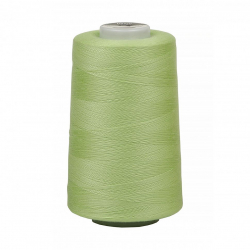 Нитки швейные 40/2 полиэстер 5000 ярд цв.638 св. салатовый MAX