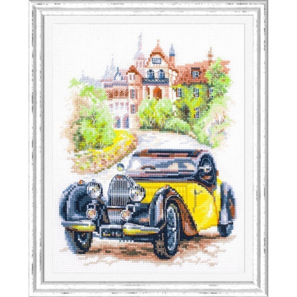 Набор для вышивания ЧУДЕСНАЯ ИГЛА арт.110-023 Ретро стиль. Франция 16х20 см Набор для вышивания ЧУДЕСНАЯ ИГЛА арт.110-023 Ретро стиль. Франция 16х20 см