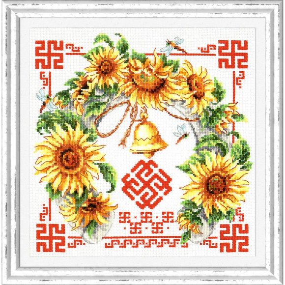 Набор для вышивания ЧУДЕСНАЯ ИГЛА арт.88-08 Гармония и взаимопонимание 26х26 см Набор для вышивания ЧУДЕСНАЯ ИГЛА арт.88-08 Гармония и взаимопонимание 26х26 см