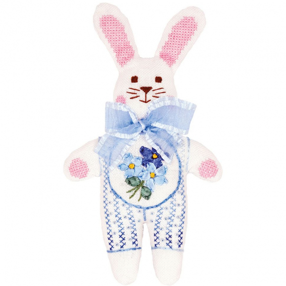 Набор для вышивания PANNA арт. IG-1177 Мягкая игрушка. Зайчик 11х19 см Набор для вышивания PANNA арт. IG-1177 Мягкая игрушка. Зайчик 11х19 см