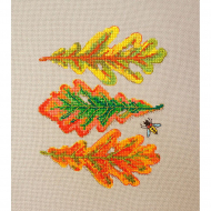 Набор для вышивания МАРЬЯ ИСКУСНИЦА арт.16.001.04 Дубовые листья 13х17 см