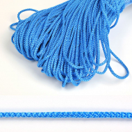 Шнур круглый полипропилен 03мм цв.василек уп.100м