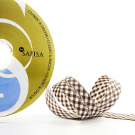 21848_Косая бейка с рисунком SAFISA, арт.5400, 20 мм, 25 м, цвет 17